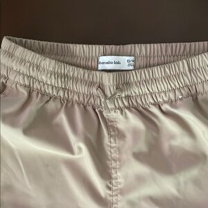 Abercrombie Kids Beige Elastic Waist Shorts